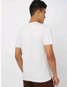 Bewakoof Men's Graphic Print Regular Fit Half Sleeve Round Neck Pure Cotton T-Shirt
- S