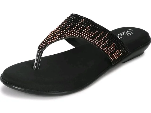 ORTHO JOY doctor Fancy Slipper for women || Orthopedic Women's slipper - 10