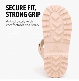ORTHO JOY Orthopedic Arch Support Sandals for Women – Comfort Slip-On Toe Post Slides with Adjustable Strap & Cushion Sole