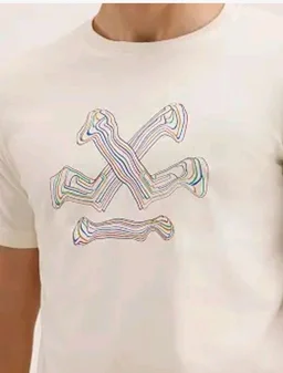 WROGN Men's Pure Cotton T-Shirt | Printed Design | Slim Fit
- M