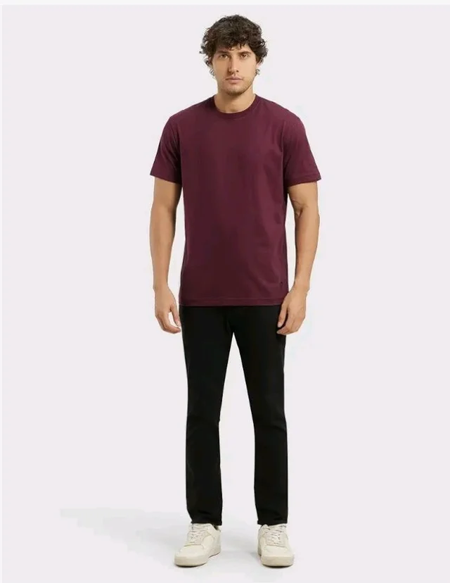 Jockey 2714 Men Super Combed Cotton Rich Round Neck Half Sleeve Regular Fit T-Shirt
- 2XL