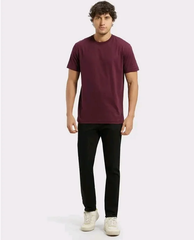 Jockey 2714 Men Super Combed Cotton Rich Round Neck Half Sleeve Regular Fit T-Shirt
- 2XL