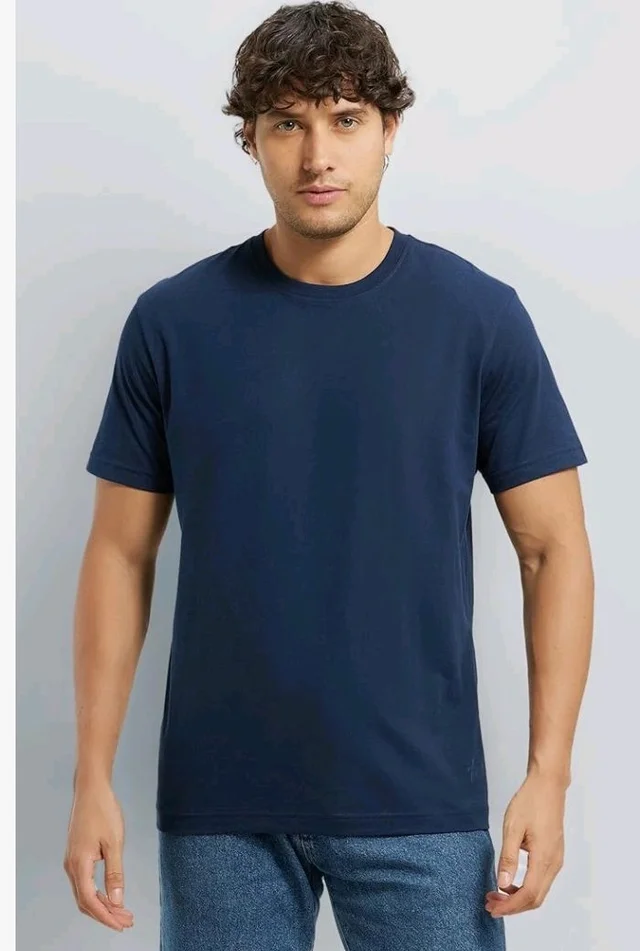Jockey 2714 Men Super Combed Cotton Rich Round Neck Half Sleeve Regular Fit T-Shirt
- S