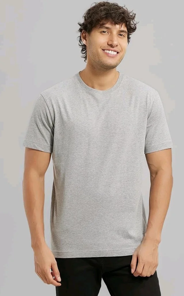 Jockey 2714 Men Super Combed Cotton Rich Round Neck Half Sleeve Regular Fit T-Shirt - 2XL