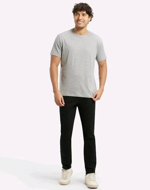 Jockey 2714 Men Super Combed Cotton Rich Round Neck Half Sleeve Regular Fit T-Shirt - 2XL
