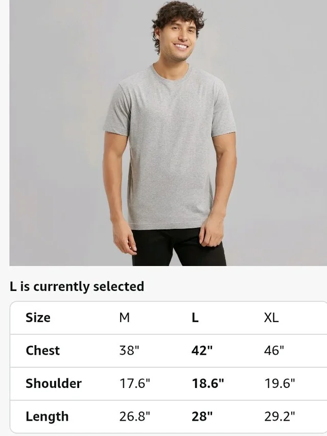 Jockey 2714 Men Super Combed Cotton Rich Round Neck Half Sleeve Regular Fit T-Shirt - 2XL