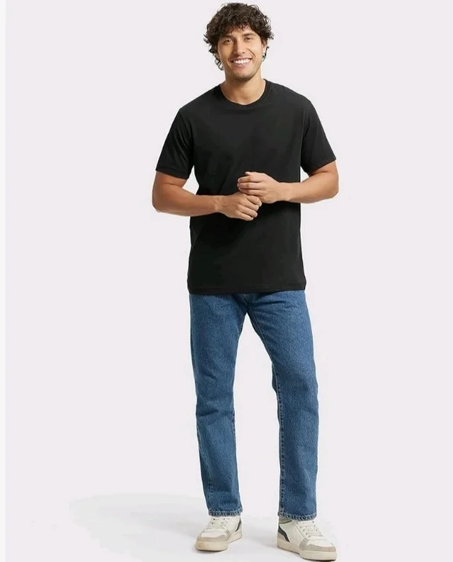 Jockey 2714 Men Super Combed Cotton Rich Round Neck Half Sleeve Regular Fit T-Shirt - 3XL