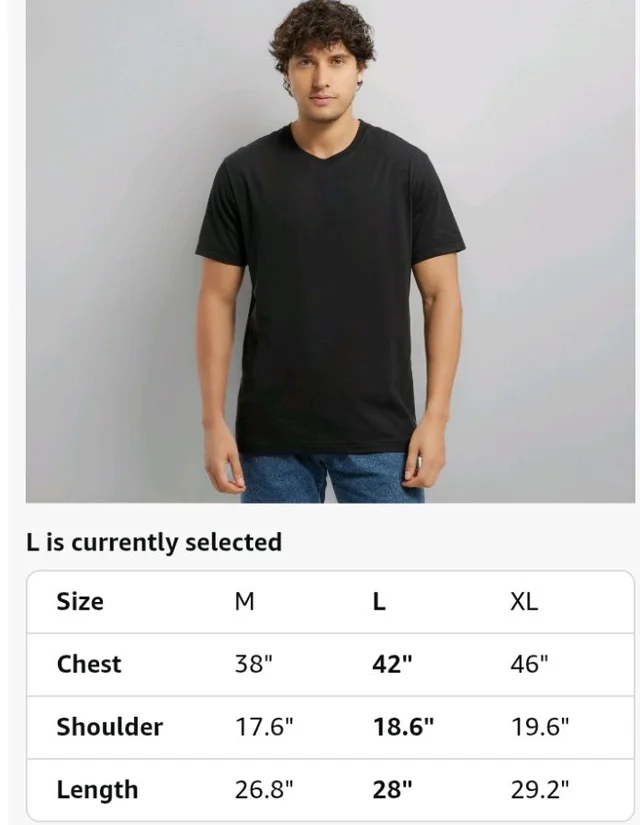 Jockey 2714 Men Super Combed Cotton Rich Round Neck Half Sleeve Regular Fit T-Shirt - 3XL
