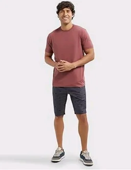Jockey 2714 Men Super Combed Cotton Rich Round Neck Half Sleeve Regular Fit T-Shirt - L