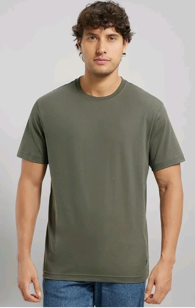Jockey 2714 Men Super Combed Cotton Rich Round Neck Half Sleeve Regular Fit T-Shirt
- S