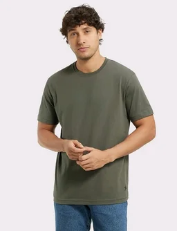 Jockey 2714 Men Super Combed Cotton Rich Round Neck Half Sleeve Regular Fit T-Shirt
- S