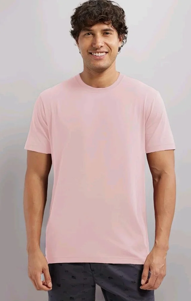 Jockey 2714 Men Super Combed Cotton Rich Round Neck Half Sleeve Regular Fit T-Shirt - M