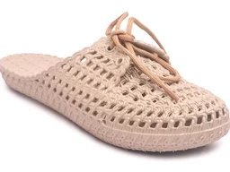 Women Slip On Slides Open Back Flat Sandals Comfortable Daily Use Lightweight Travel Friendly Indoor Outdoor Style - 11