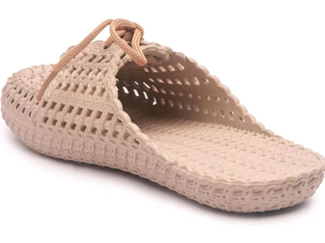 Women Slip On Slides Open Back Flat Sandals Comfortable Daily Use Lightweight Travel Friendly Indoor Outdoor Style - 11