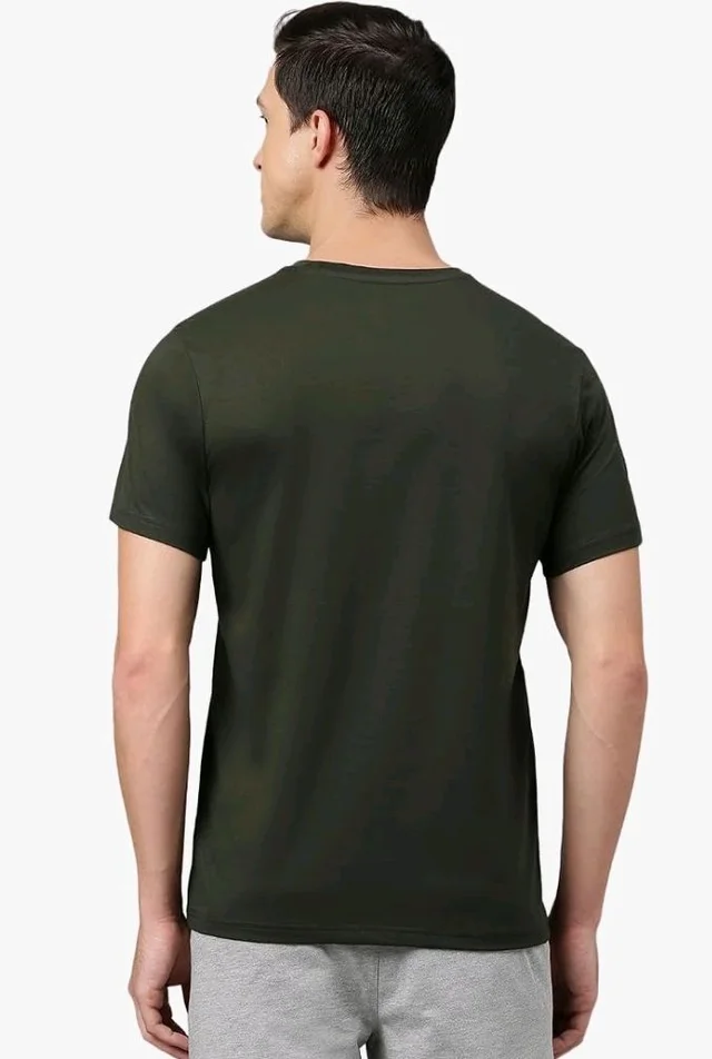 Van Heusen Men’s Crew Neck T-Shirt – Soft & Breathable Cotton | Regular Fit | Comfortable Everyday Casual Wear | Short Sleeves | Summer Favorite |Solid Colors | Style 60052|Available in Pack of 1 & 2
- M
