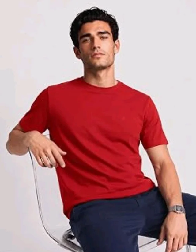 Van Heusen Men’s Crew Neck T-Shirt – Soft & Breathable Cotton | Regular Fit | Comfortable Everyday Casual Wear | Short Sleeves | Summer Favorite |Solid Colors | Style 60052|Available in Pack of 1 & 2
- S