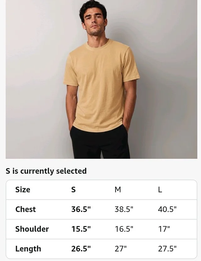 Van Heusen Men’s Crew Neck T-Shirt – Soft & Breathable Cotton | Regular Fit | Comfortable Everyday Casual Wear | Short Sleeves | Summer Favorite |Solid Colors | Style 60052|Available in Pack of 1 & 2
- L