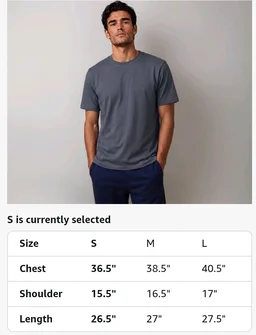 Van Heusen Men’s Crew Neck T-Shirt – Soft & Breathable Cotton | Regular Fit | Comfortable Everyday Casual Wear | Short Sleeves | Summer Favorite |Solid Colors | Style 60052|Available in Pack of 1 & 2
- M