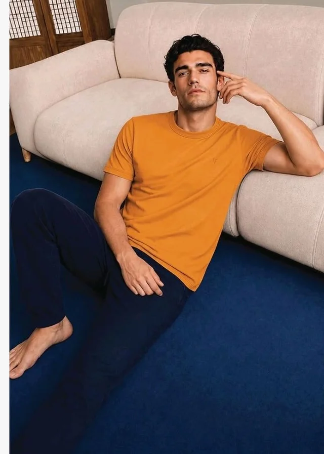 Van Heusen Men’s Crew Neck T-Shirt – Soft & Breathable Cotton | Regular Fit | Comfortable Everyday Casual Wear | Short Sleeves | Summer Favorite |Solid Colors | Style 60052|Available in Pack of 1 & 2
- M