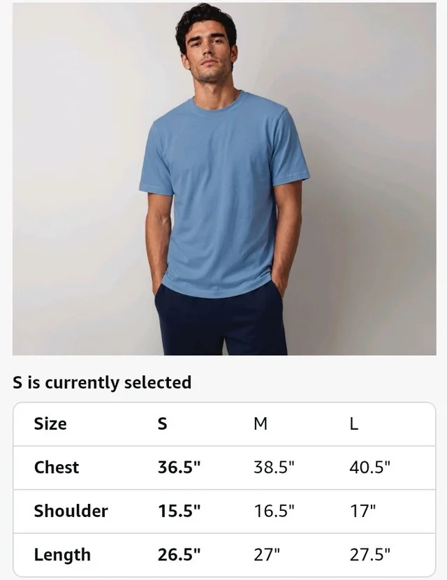 Van Heusen Men’s Crew Neck T-Shirt – Soft & Breathable Cotton | Regular Fit | Comfortable Everyday Casual Wear | Short Sleeves | Summer Favorite |Solid Colors | Style 60052|Available in Pack of 1 & 2
- M