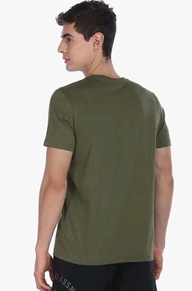 U.S. Polo ASSN. Men's I643 Comfort Fit Printed Lounge Cotton T-Shirt - S