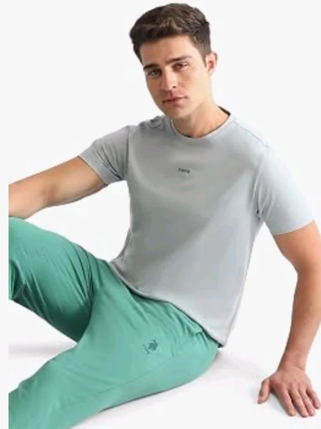 U.S. Polo ASSN. Mens OEE06 Comfort Fit Round Neck Loungewear T-Shirt
- L
