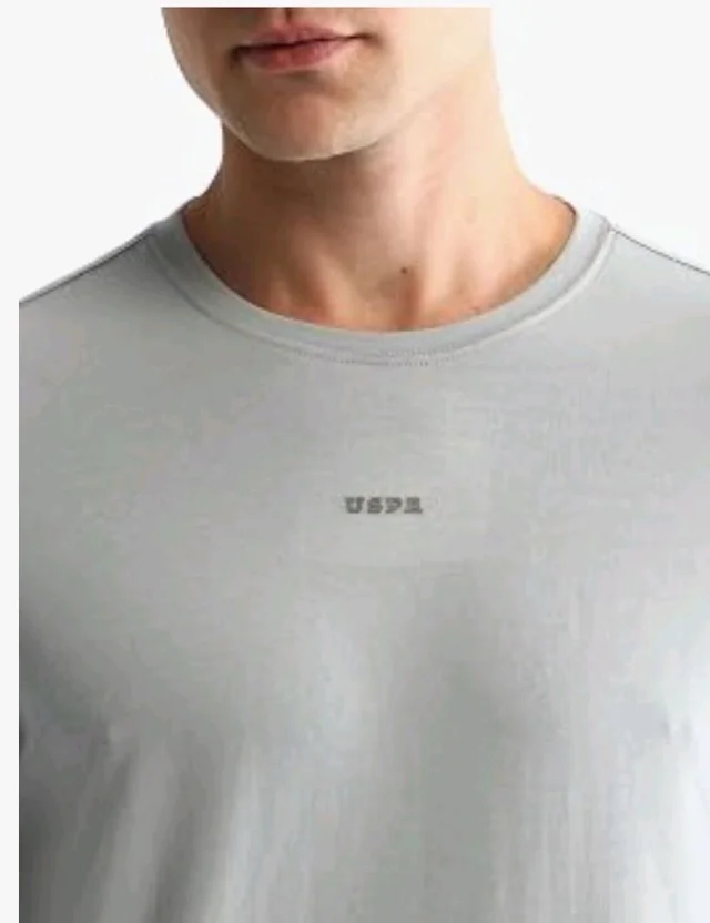 U.S. Polo ASSN. Mens OEE06 Comfort Fit Round Neck Loungewear T-Shirt
- L