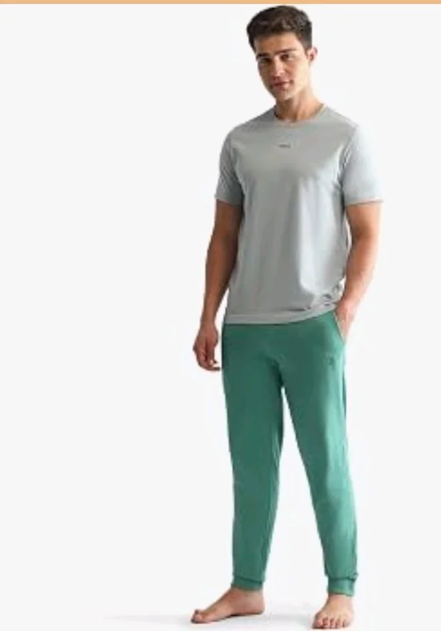 U.S. Polo ASSN. Mens OEE06 Comfort Fit Round Neck Loungewear T-Shirt
- L
