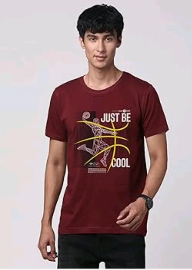 ADRO Men's Graphic Printed 100% Cotton T-Shirt - Regular Fit, Printed T-Shirts for Men
- L