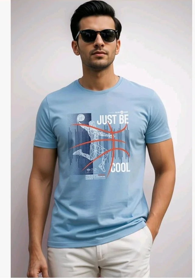 ADRO Men's Graphic Printed 100% Cotton T-Shirt - Regular Fit, Printed T-Shirts for Men
- 3XL