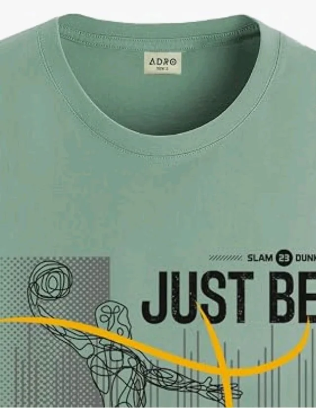 ADRO Men's Graphic Printed 100% Cotton T-Shirt - Regular Fit, Printed T-Shirts for Men
- 3XL