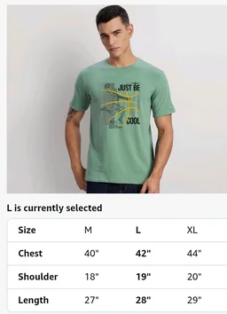 ADRO Men's Graphic Printed 100% Cotton T-Shirt - Regular Fit, Printed T-Shirts for Men
- 3XL