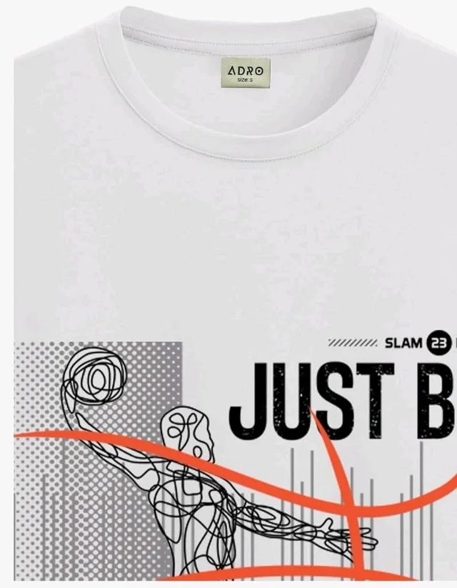 ADRO Men's Graphic Printed 100% Cotton T-Shirt - Regular Fit, Printed T-Shirts for Men
- 4XL