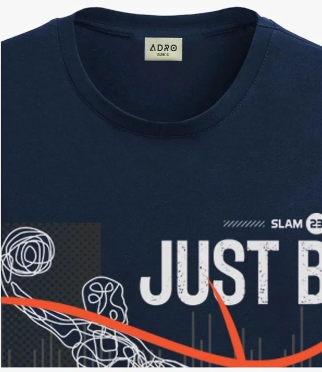 ADRO Men's Graphic Printed 100% Cotton T-Shirt - Regular Fit, Printed T-Shirts for Men
- 2XL