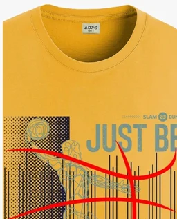ADRO Men's Graphic Printed 100% Cotton T-Shirt - Regular Fit, Printed T-Shirts for Men
- 3XL