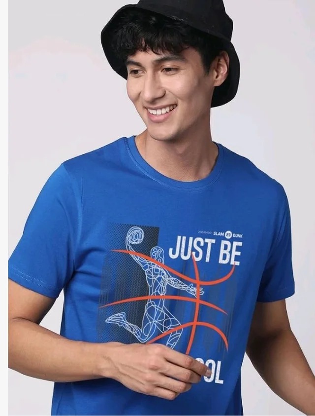 ADRO Men's Graphic Printed 100% Cotton T-Shirt - Regular Fit, Printed T-Shirts for Men
- 3XL
