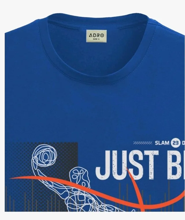 ADRO Men's Graphic Printed 100% Cotton T-Shirt - Regular Fit, Printed T-Shirts for Men
- 3XL