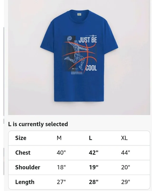 ADRO Men's Graphic Printed 100% Cotton T-Shirt - Regular Fit, Printed T-Shirts for Men
- 3XL
