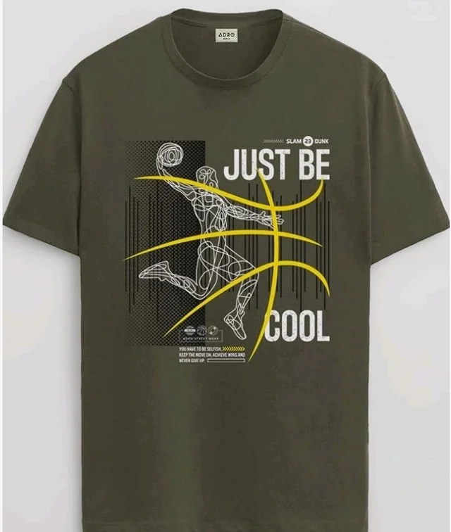ADRO Men's Graphic Printed 100% Cotton T-Shirt - Regular Fit, Printed T-Shirts for Men
- XL