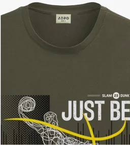 ADRO Men's Graphic Printed 100% Cotton T-Shirt - Regular Fit, Printed T-Shirts for Men
- XL