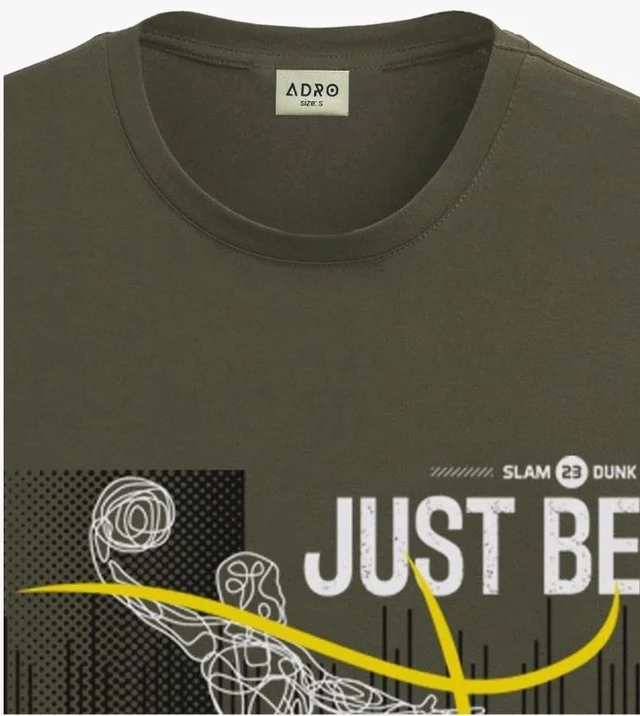 ADRO Men's Graphic Printed 100% Cotton T-Shirt - Regular Fit, Printed T-Shirts for Men
- XL