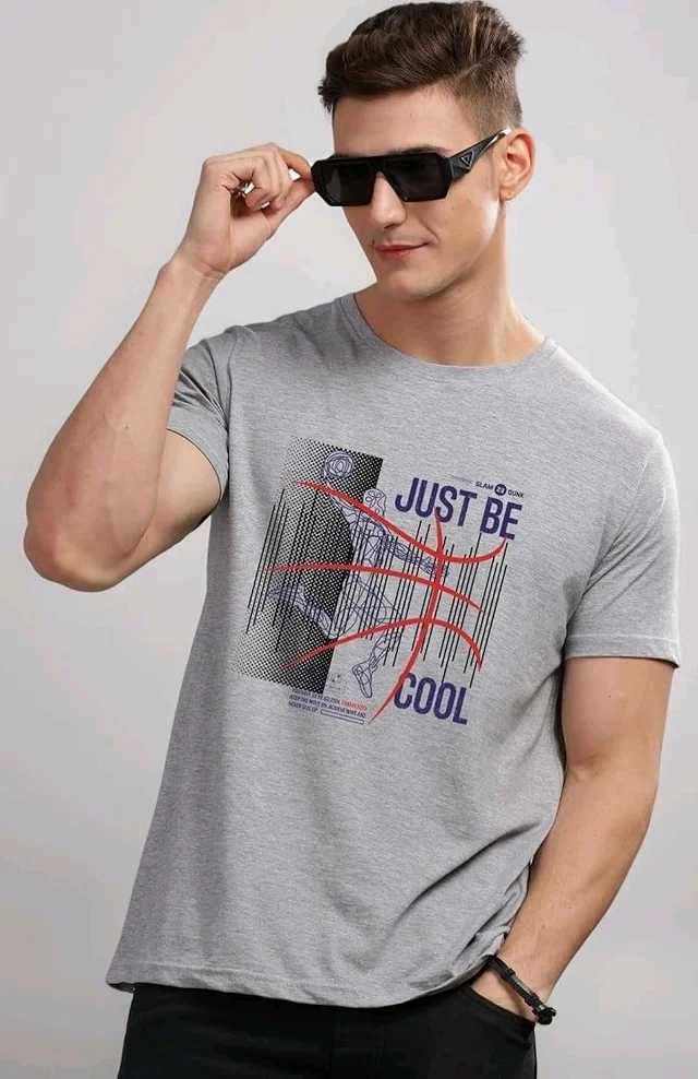 ADRO Men's Graphic Printed 100% Cotton T-Shirt - Regular Fit, Printed T-Shirts for Men
- 4XL