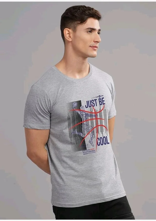 ADRO Men's Graphic Printed 100% Cotton T-Shirt - Regular Fit, Printed T-Shirts for Men
- 4XL