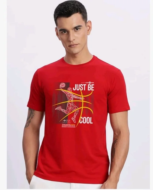 ADRO Men's Graphic Printed 100% Cotton T-Shirt - Regular Fit, Printed T-Shirts for Men
- 3XL