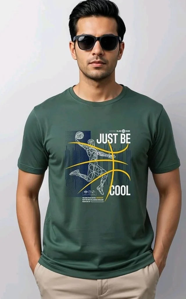 ADRO Men's Graphic Printed 100% Cotton T-Shirt - Regular Fit, Printed T-Shirts for Men
- 4XL