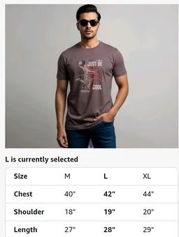 ADRO Men's Graphic Printed 100% Cotton T-Shirt - Regular Fit, Printed T-Shirts for Men
- 4XL
