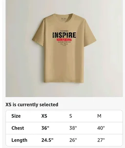 XENOVAURBAN Men's Cotton Printed Regular Fit T-Shirt | Stylish Round Neck Graphic Tshirt - RN-INSPIRE1
- XL