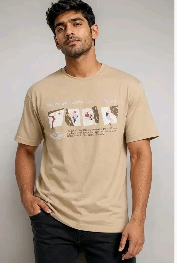 Men's Cotton Blend T-Shirt | Casual Wear | Round Neck
soft breathable fabric, regular wash durable, solid colour tee
- 2XL