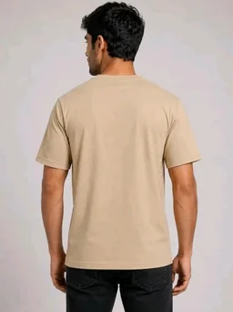 Men's Cotton Blend T-Shirt | Casual Wear | Round Neck
soft breathable fabric, regular wash durable, solid colour tee
- 2XL