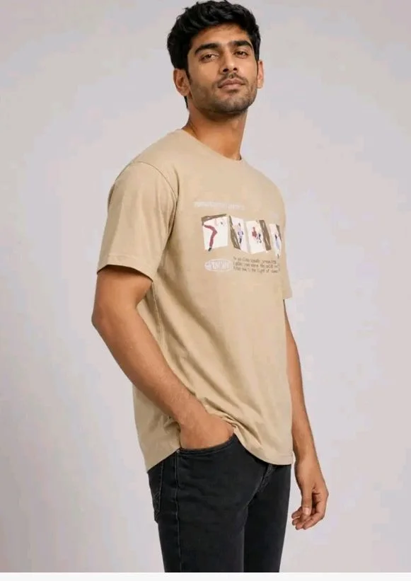 Men's Cotton Blend T-Shirt | Casual Wear | Round Neck
soft breathable fabric, regular wash durable, solid colour tee
- 2XL